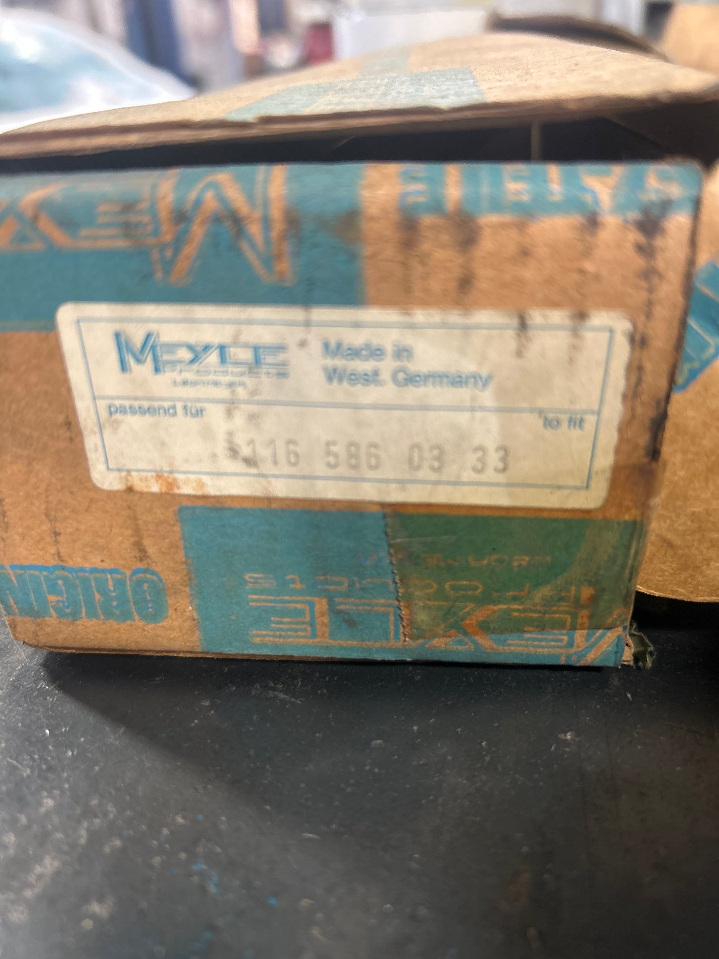 Rubber mounting