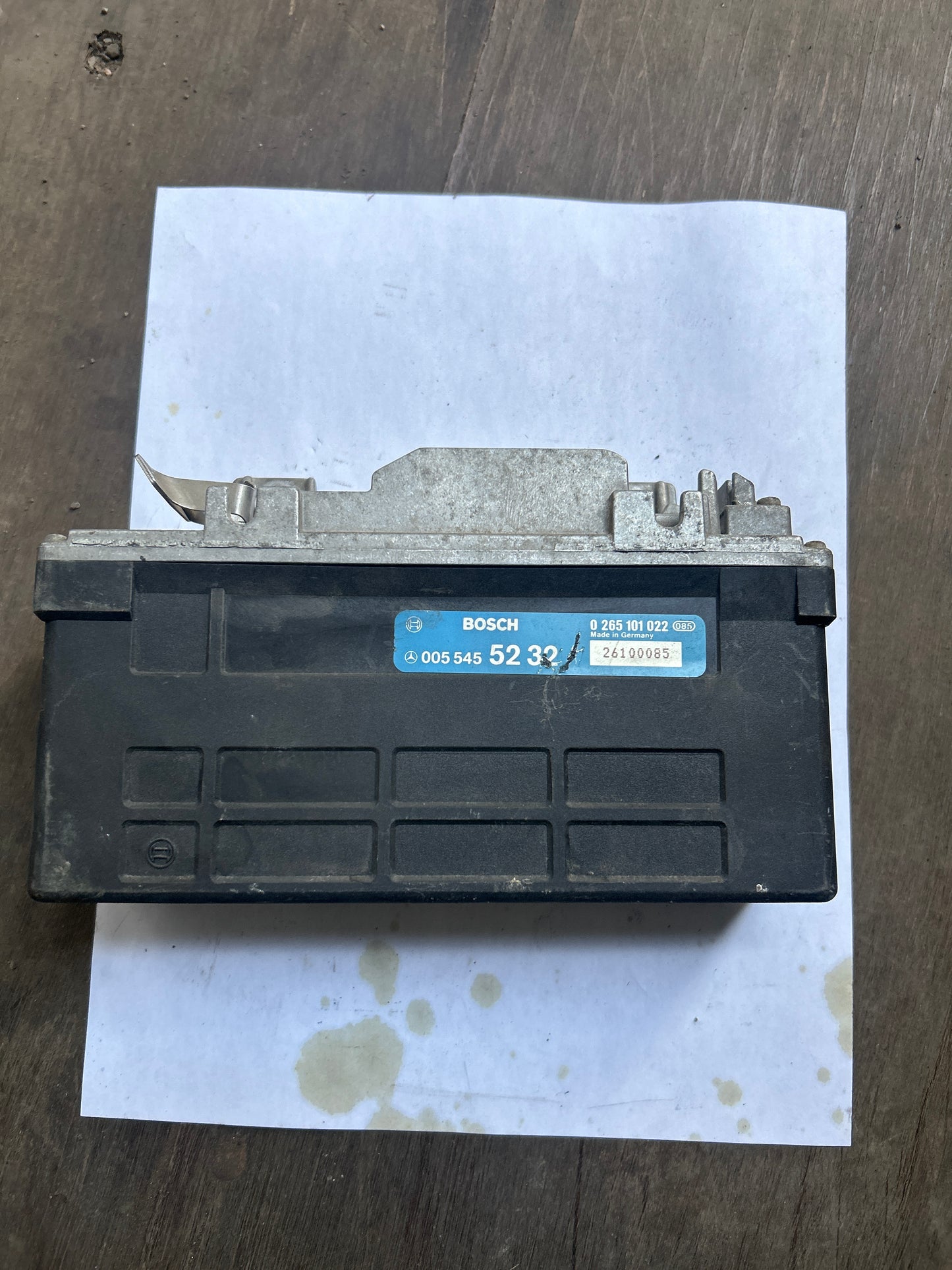 Control engine unit