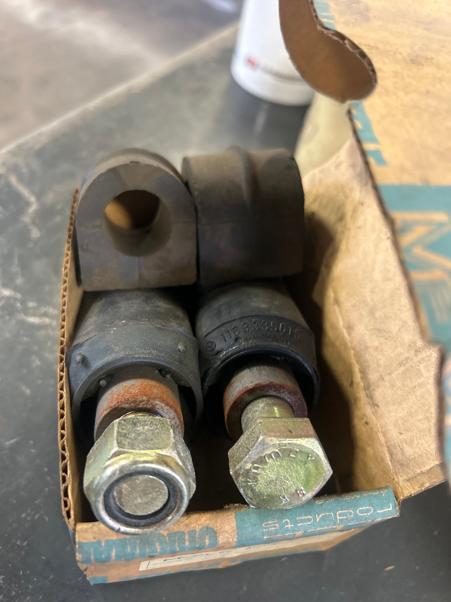 Rubber mounting