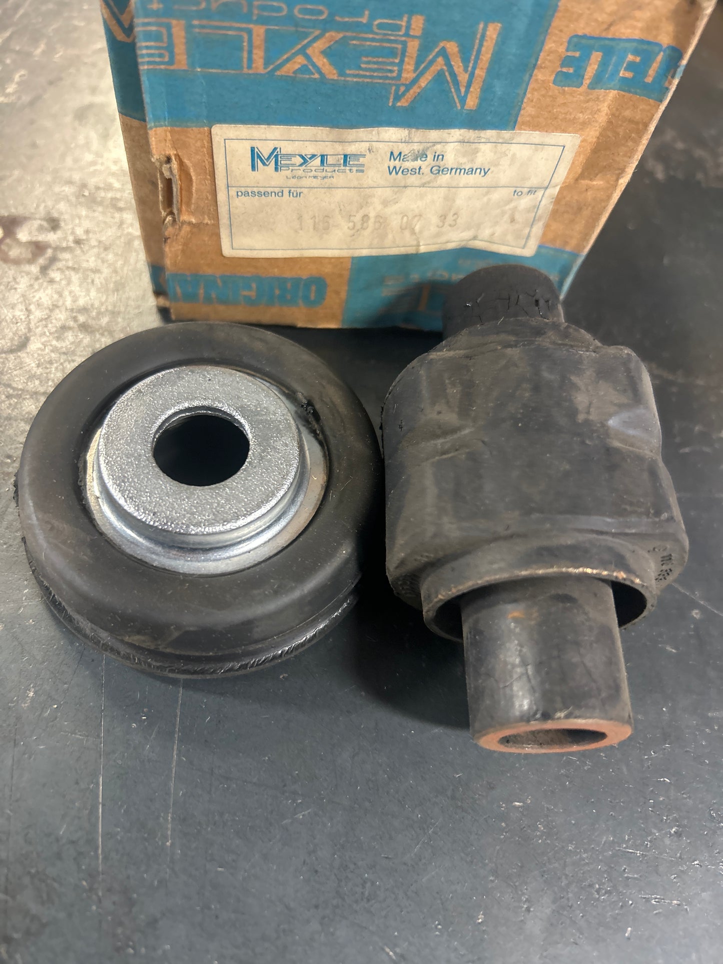 Rubber mounting