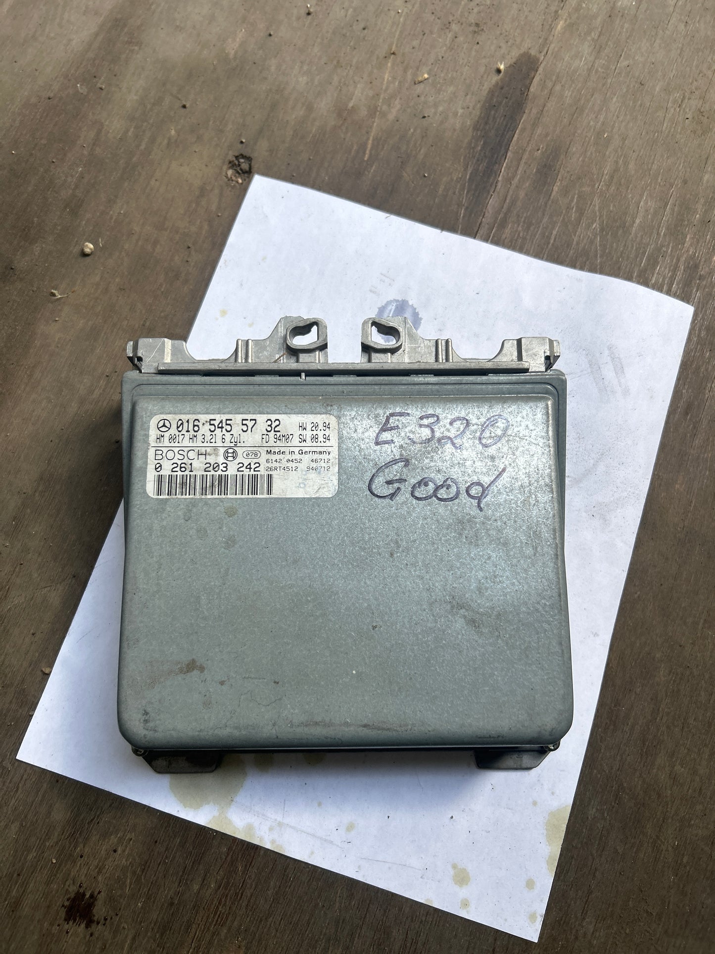 Engine control