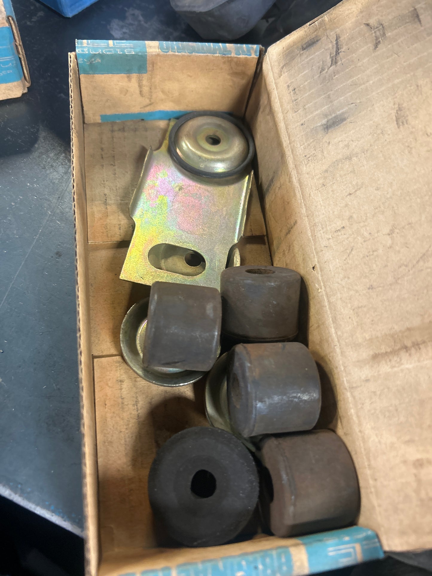 Rubber mounting