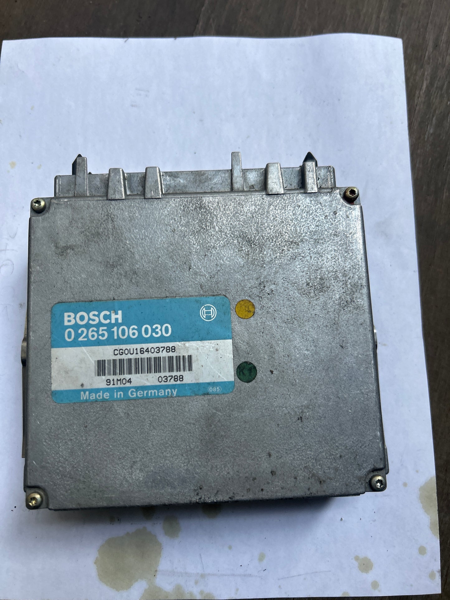 Control engine unit