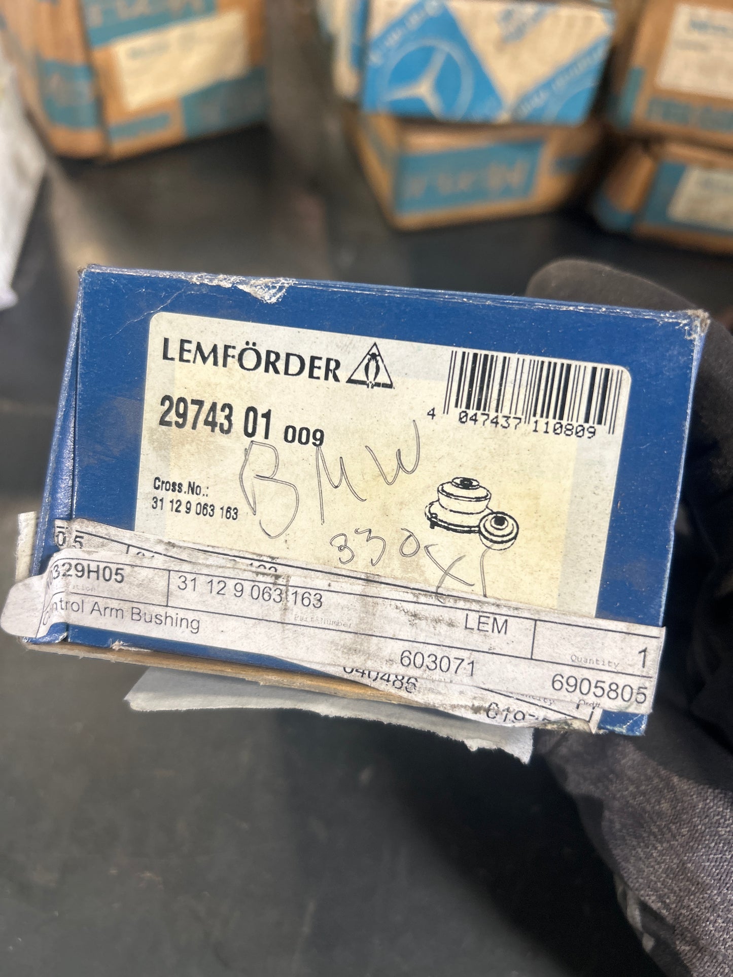 Control arm bushing
